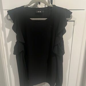 DKNY Cold Shoulder top size L